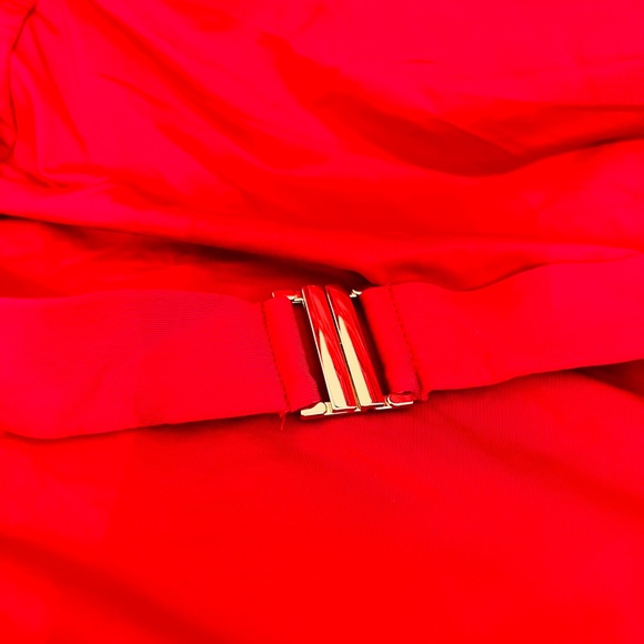 City Chic Women's Plus Lily Underwire One Piece SwimwearSalsa NWT - Picture 4 of 10